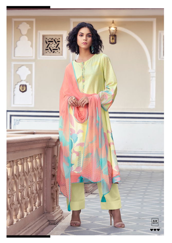 The Zen By Sadhana Pure Lilen Digital Printed Designer Salwar Suits Wholesale Market In Surat
